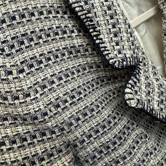 Textured tweed blazer jacket - Picture 4 of 5